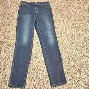 Madewell High Rise Skinny Jeans Dark Wash‎ Denim Women's Size 29
